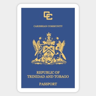 Trinidad & Tobago passport Sticker